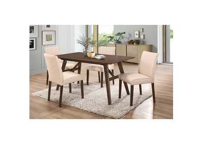 Image for Beige Dining Chairs [Set of 2]