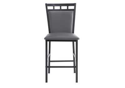 Image for gray Counter Height Dining Chair, Gray (4 In 1 Box)