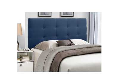 Image for Blue Fabric Queen Headboard Only W/Blue Fabric,3A