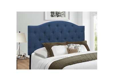 Image for Blue Fabric Twin Headboard Only W/Blue Fabric,3A