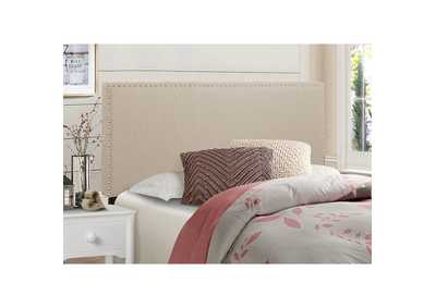 Image for Beige Fabci Queen Headboard Only W/Beige Fabric,3A