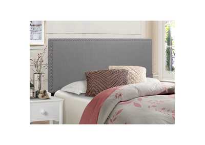 Image for Grey Fabric Queen Headboard Only W/Grey Fabri,3A
