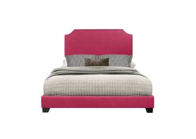 Image for Pink Fabric Queen Bed W/Pink Fabric,3A