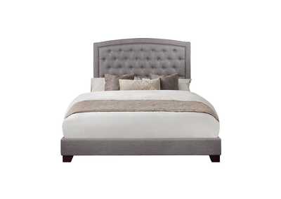 Image for Grey Fabric King Bed W/Grey Fabric