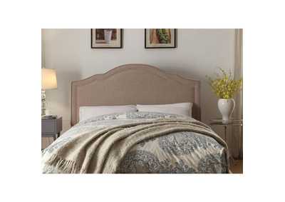 Image for Queen Headboard Only, Beige Finish