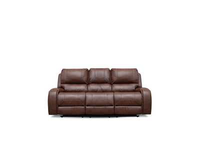 Image for Double Reclining Sofa W/Drop-Down Cup Holders