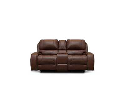 Image for Double Glider Reclining Love Seat W/Center Console
