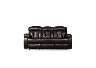 Image for Double Reclining Sofa With Drop-Down Cup Holders