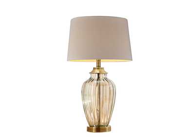 Image for 28.50"H Golden Gaze Glass Table Lamp