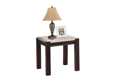 Image for Festus End Table, Marble Top