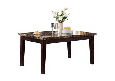 Image for Teague Dining Table, Faux Marble Top