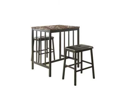 Image for Edgar 3-Piece Counter Height Dining Set