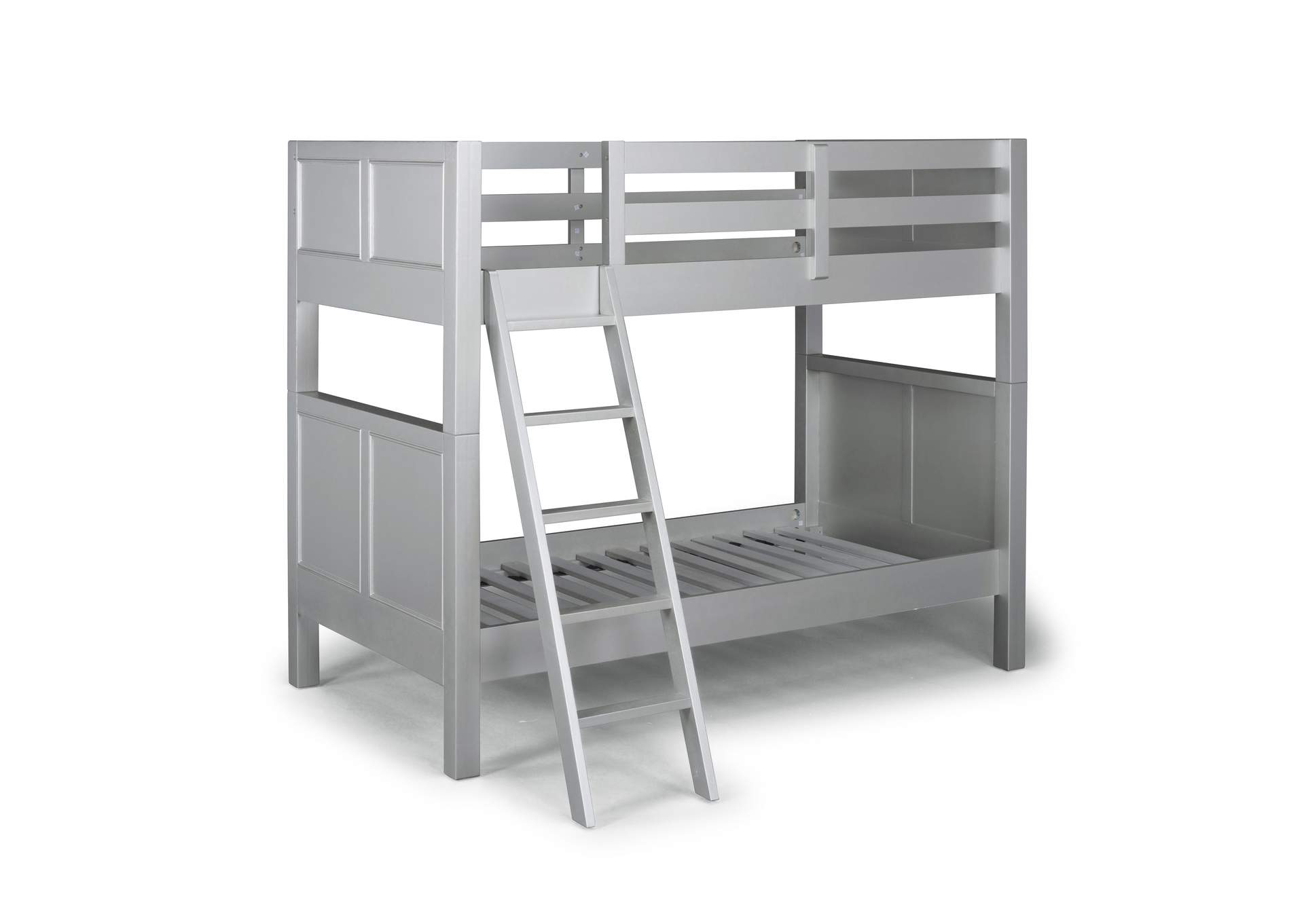 Venice Gray Twin Over Twin Bunk Bed,Homestyles