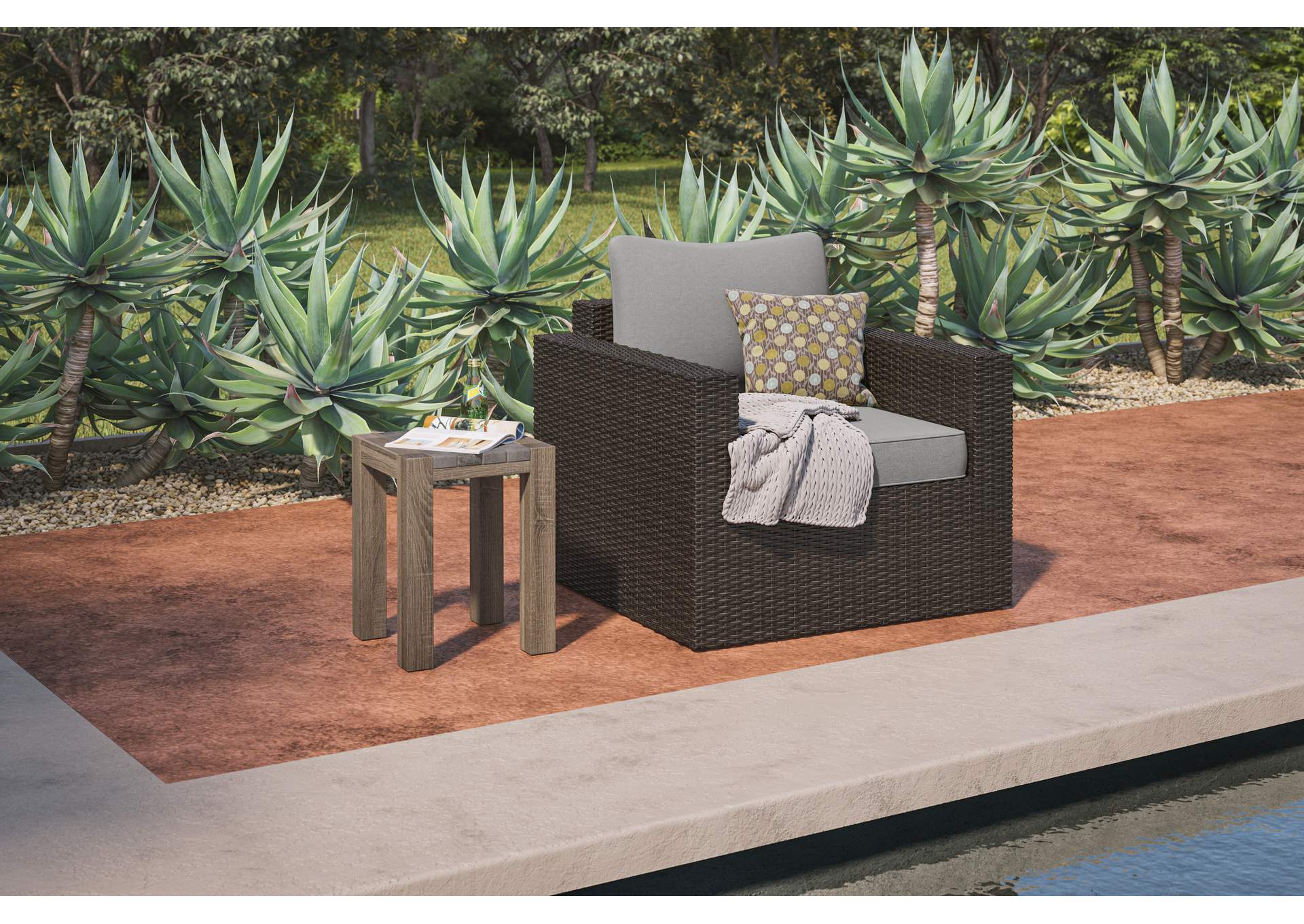 Cape Shores Outdoor Arm Chair By Homestyles,Homestyles