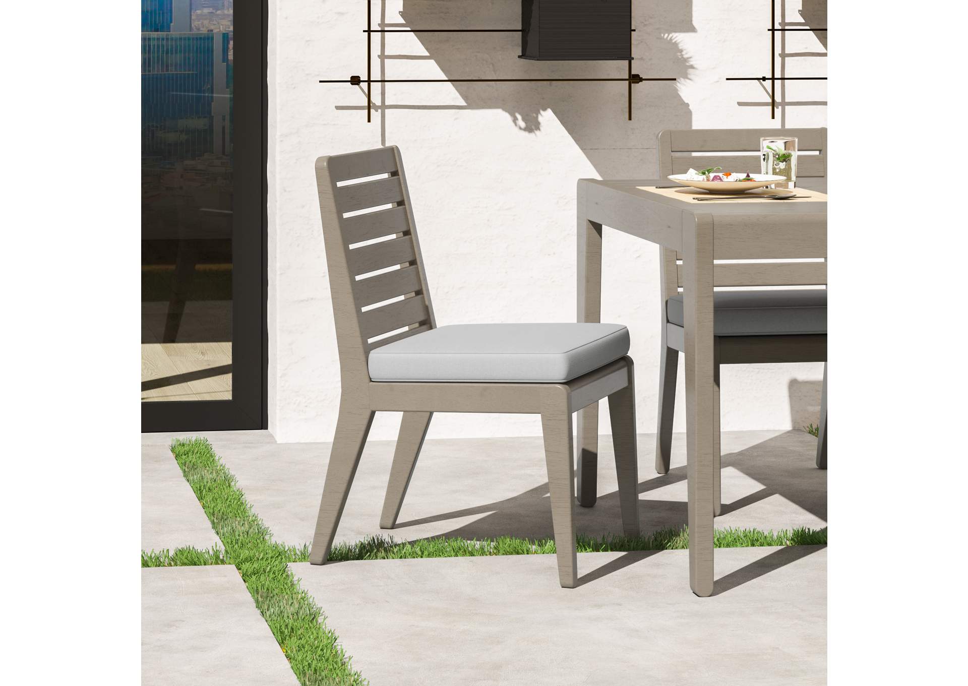 Sustain Outdoor Dining Chair Pair By Homestyles,Homestyles