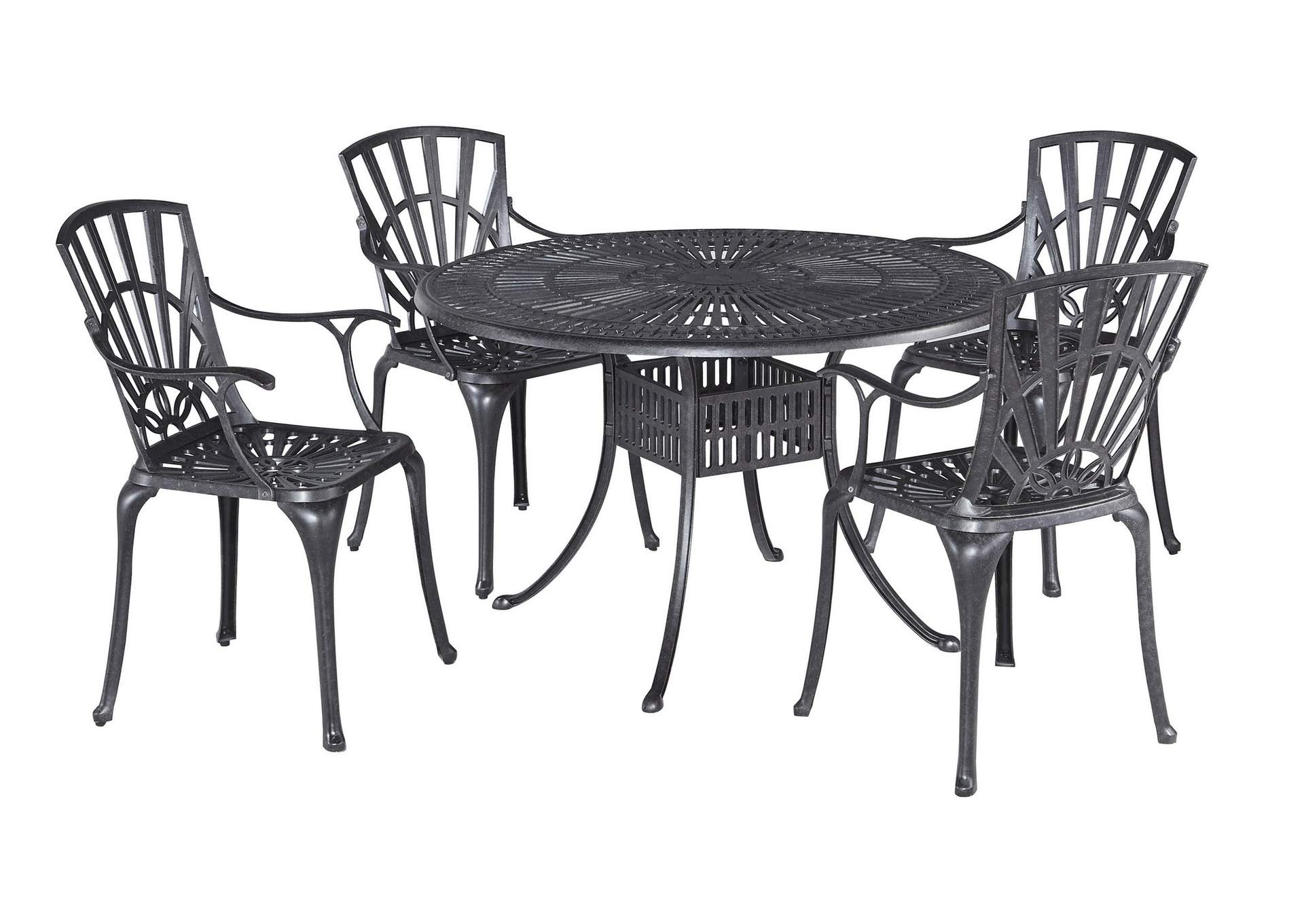 Grenada 5 Piece Outdoor Dining Set,Homestyles