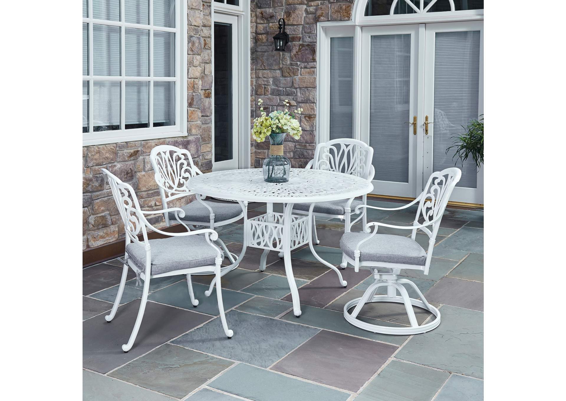 Capri Outdoor Chair Pair By Homestyles,Homestyles