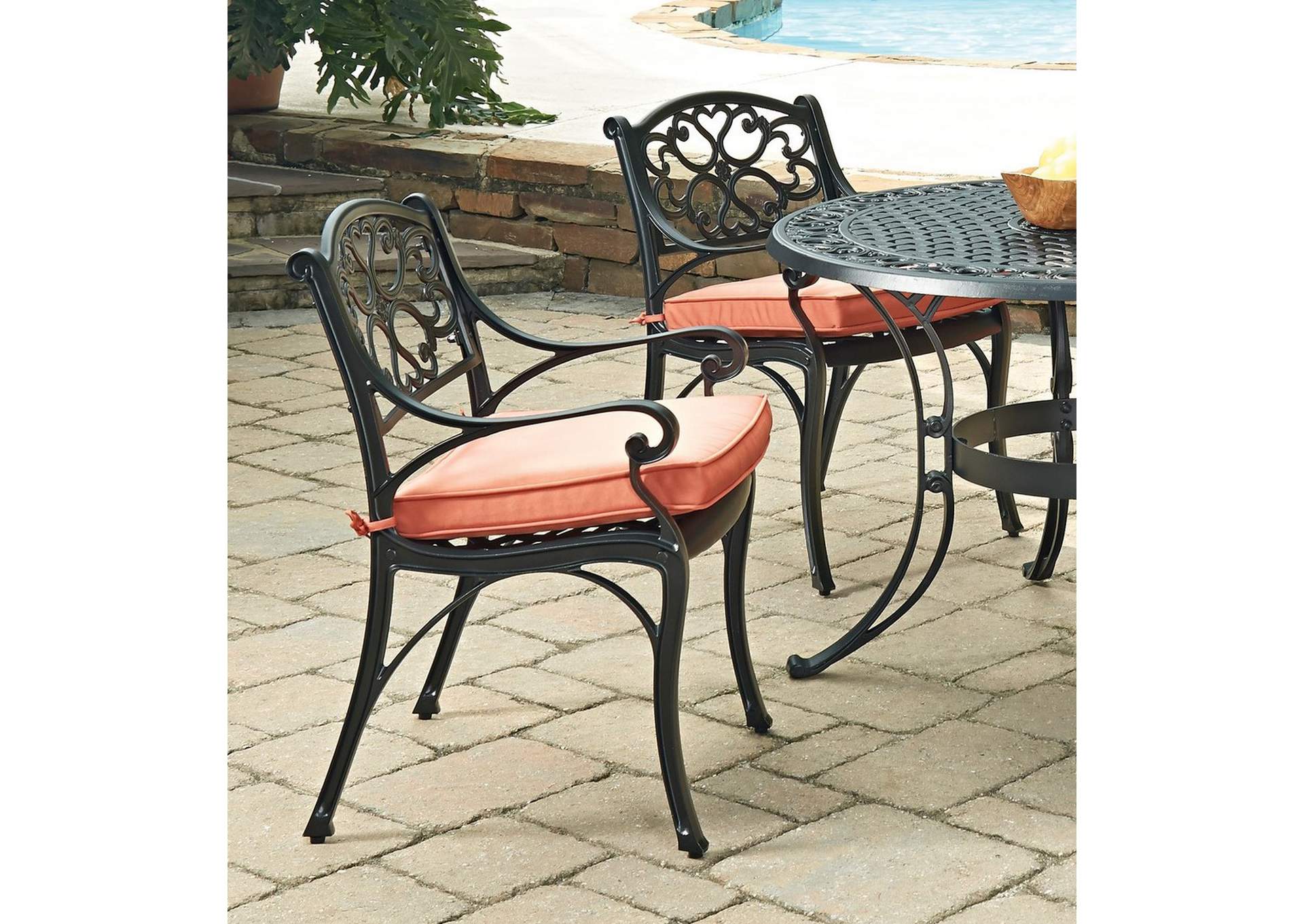 Sanibel Outdoor Chair Pair By Homestyles,Homestyles
