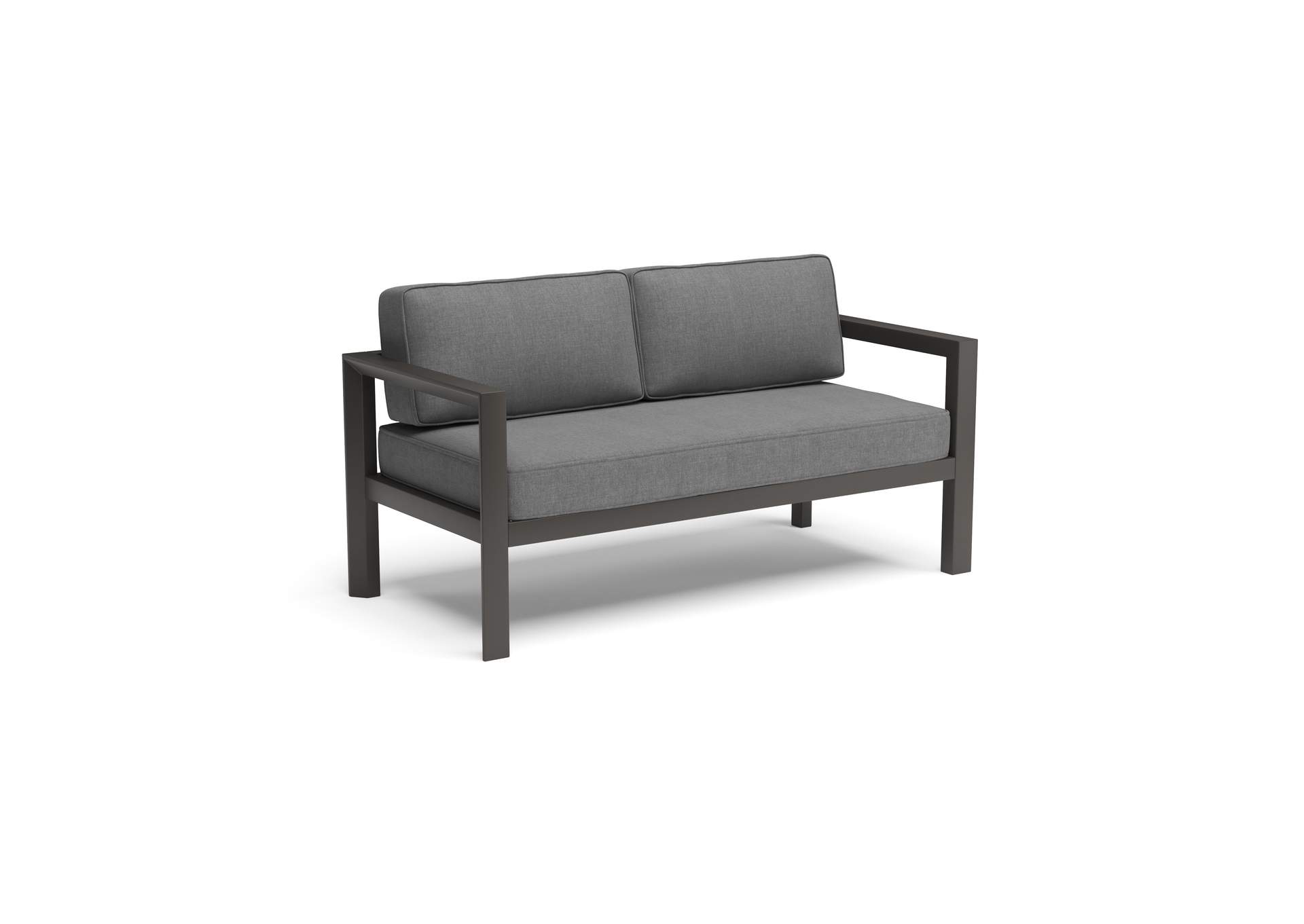Grayton Outdoor Aluminum Loveseat By Homestyles,Homestyles