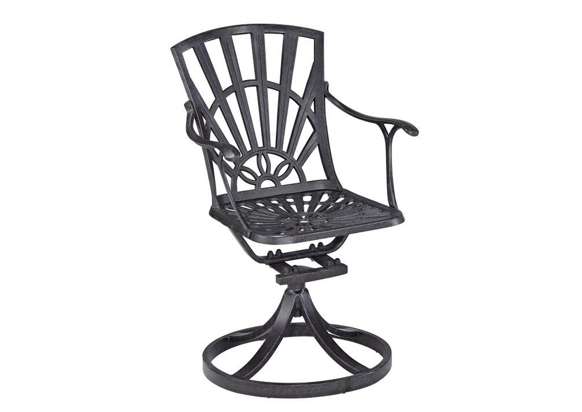 Grenada Outdoor Swivel Rocking Chair By Homestyles,Homestyles