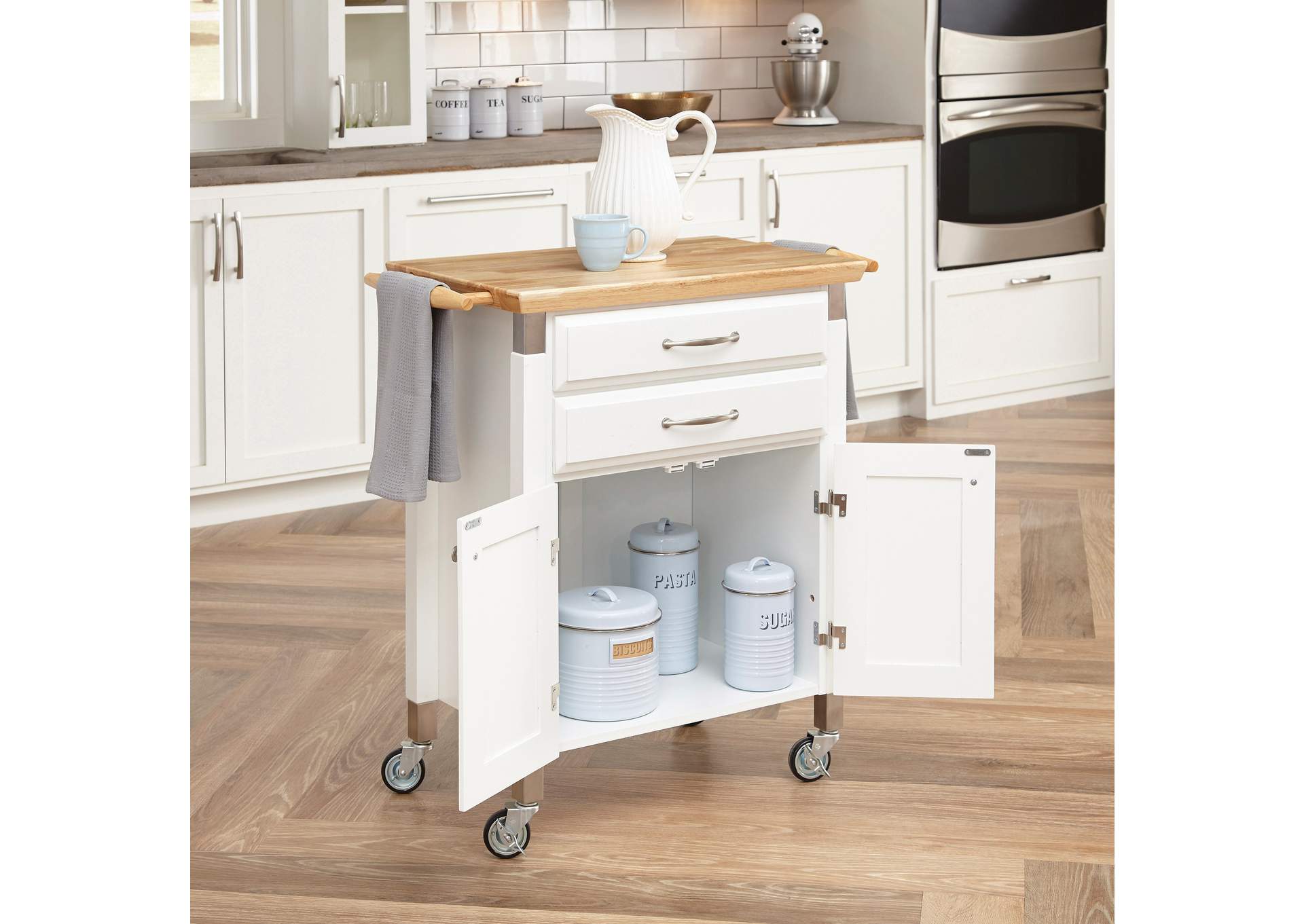 Dolly Madison Kitchen Cart By Homestyles,Homestyles