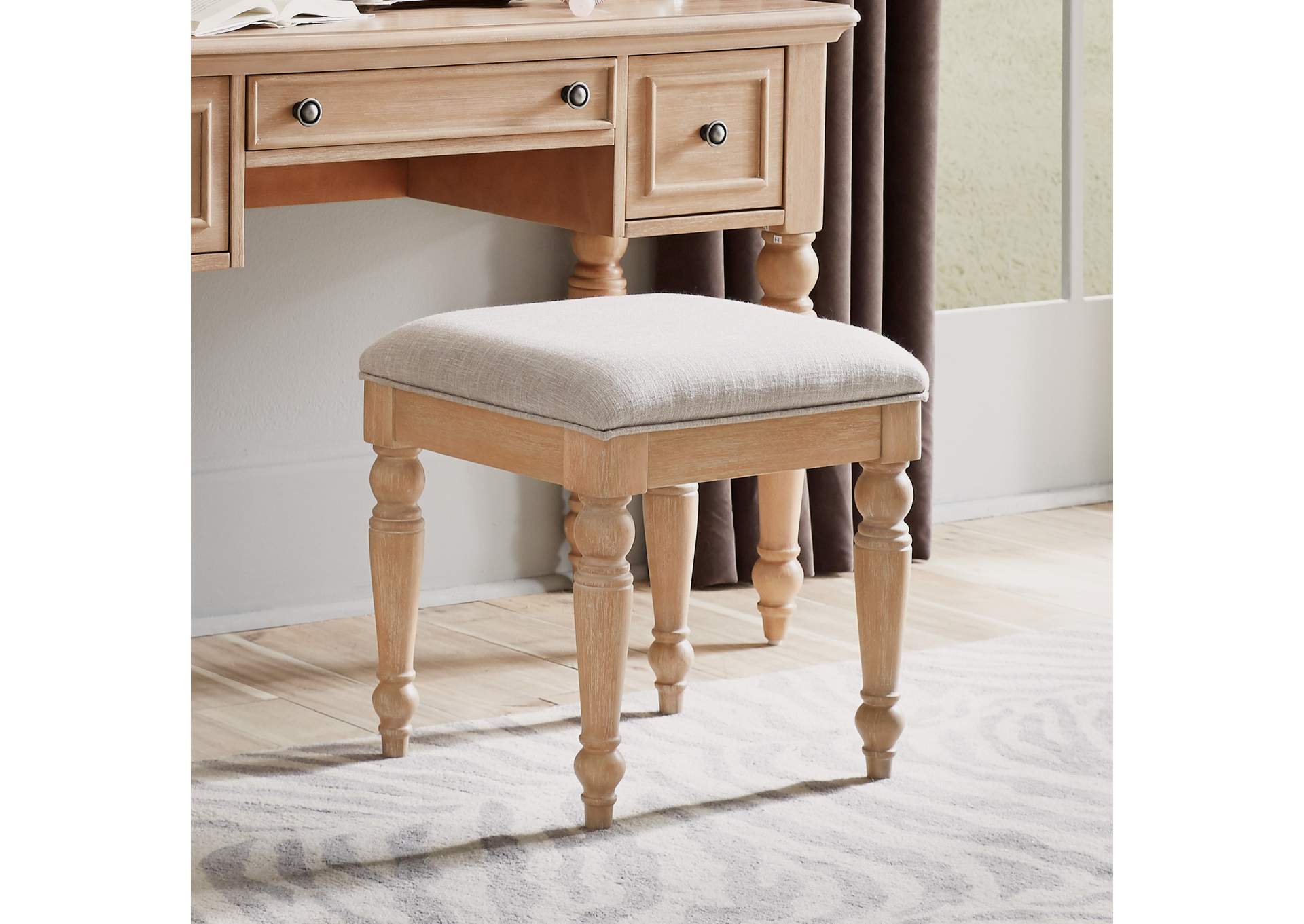 Claire Vanity Bench by Homestyles,Homestyles