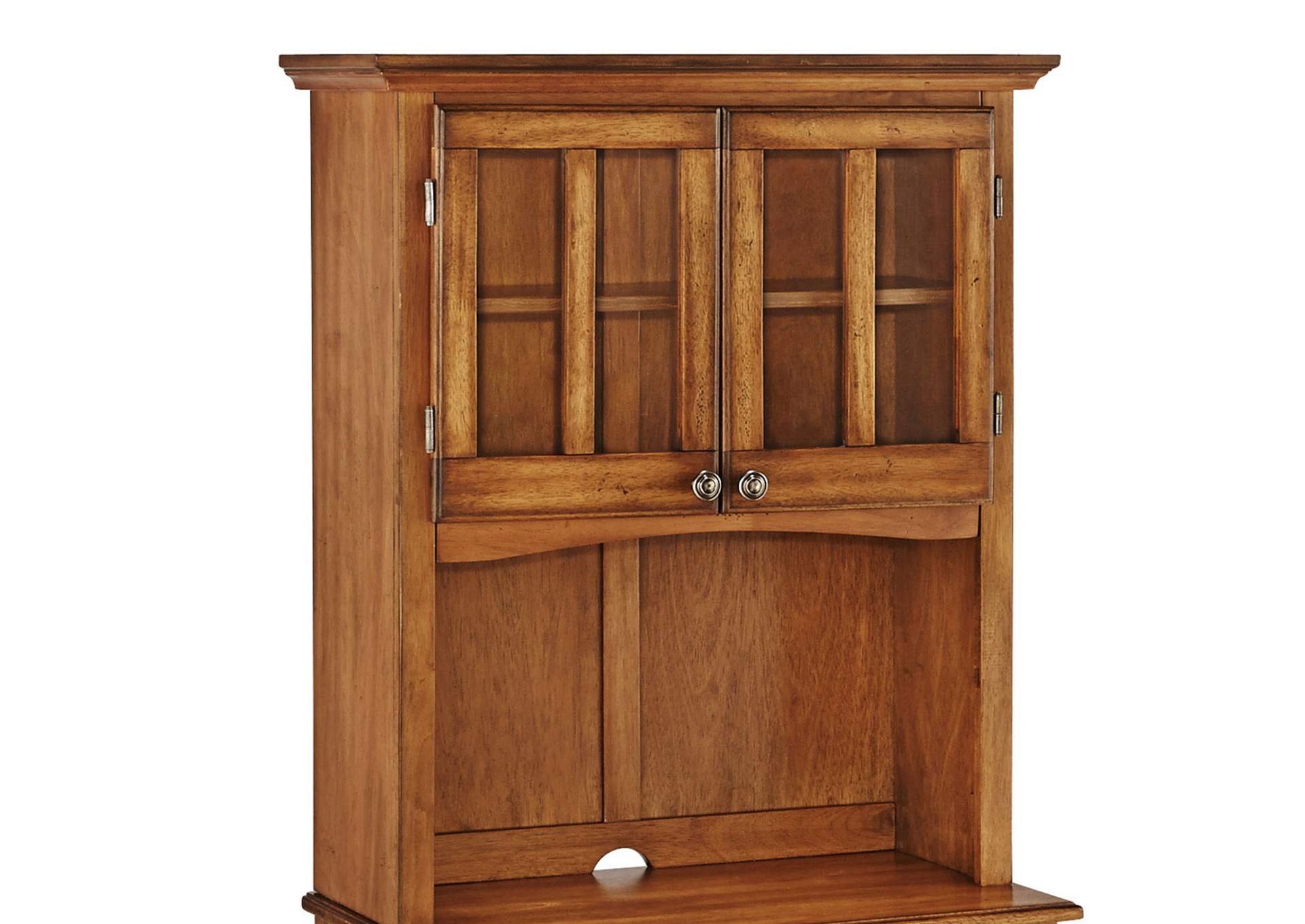 Walker Brown Buffet with Hutch,Homestyles