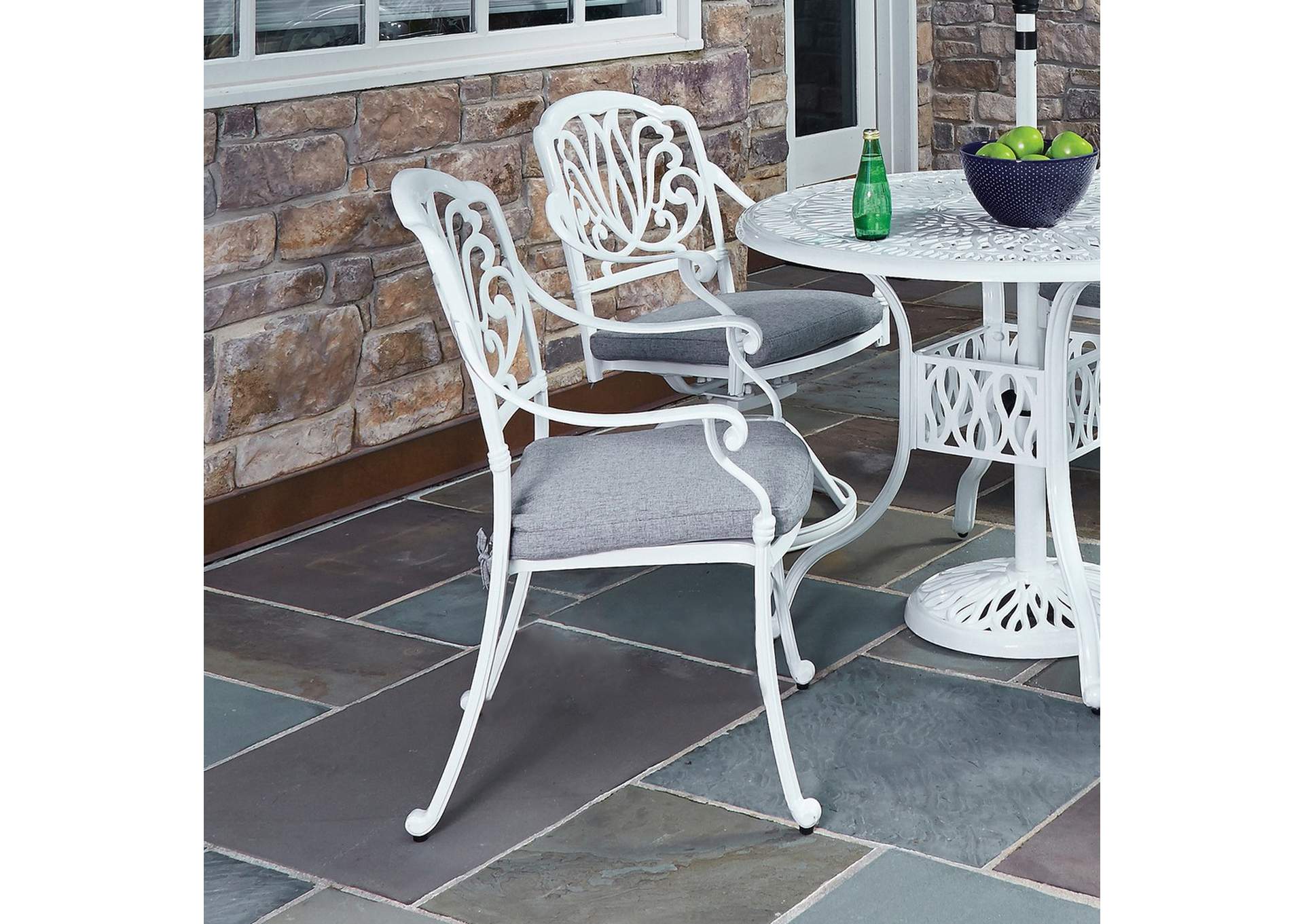 Capri Outdoor Chair Pair By Homestyles,Homestyles