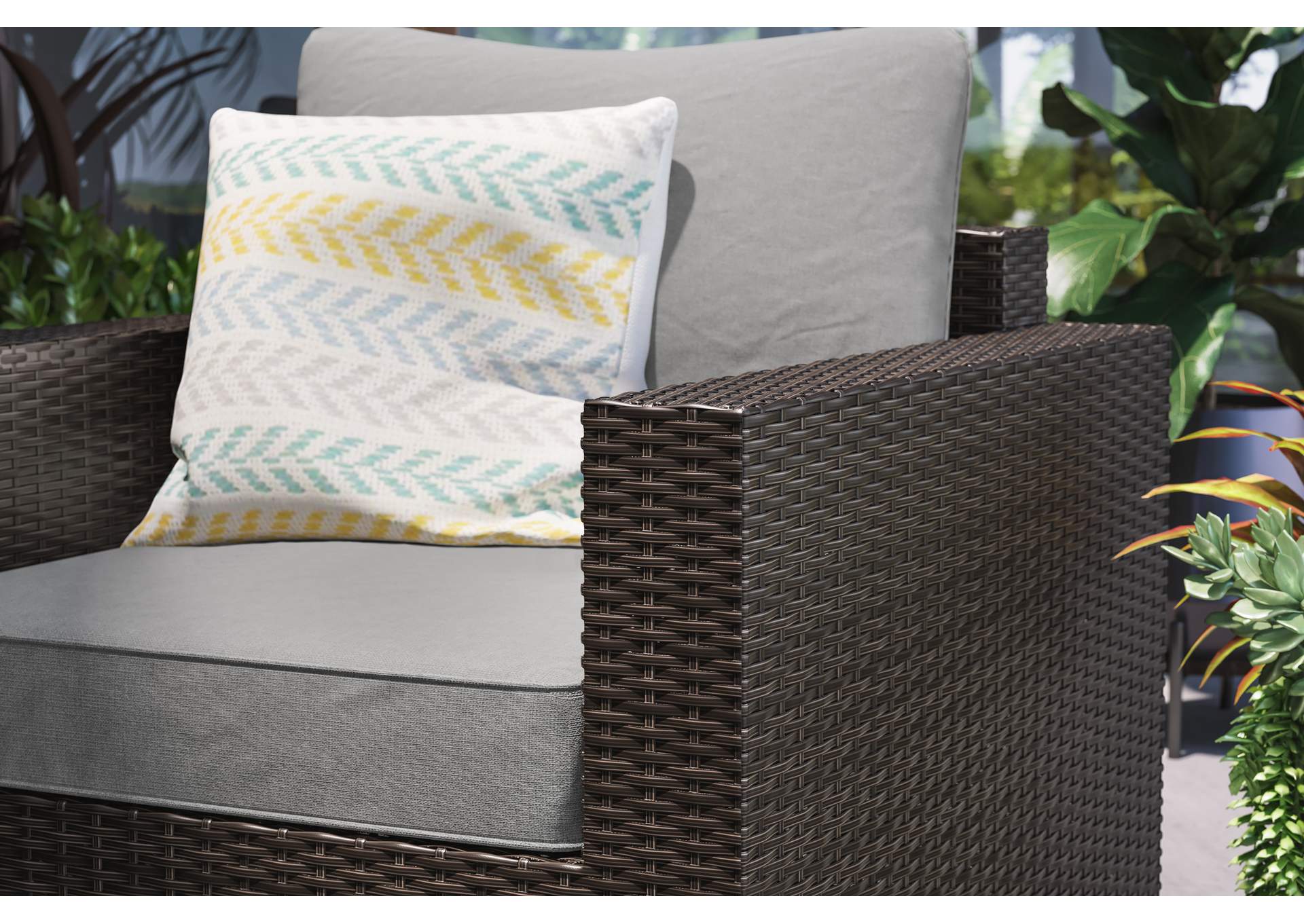 Cape Shores Outdoor Arm Chair By Homestyles,Homestyles
