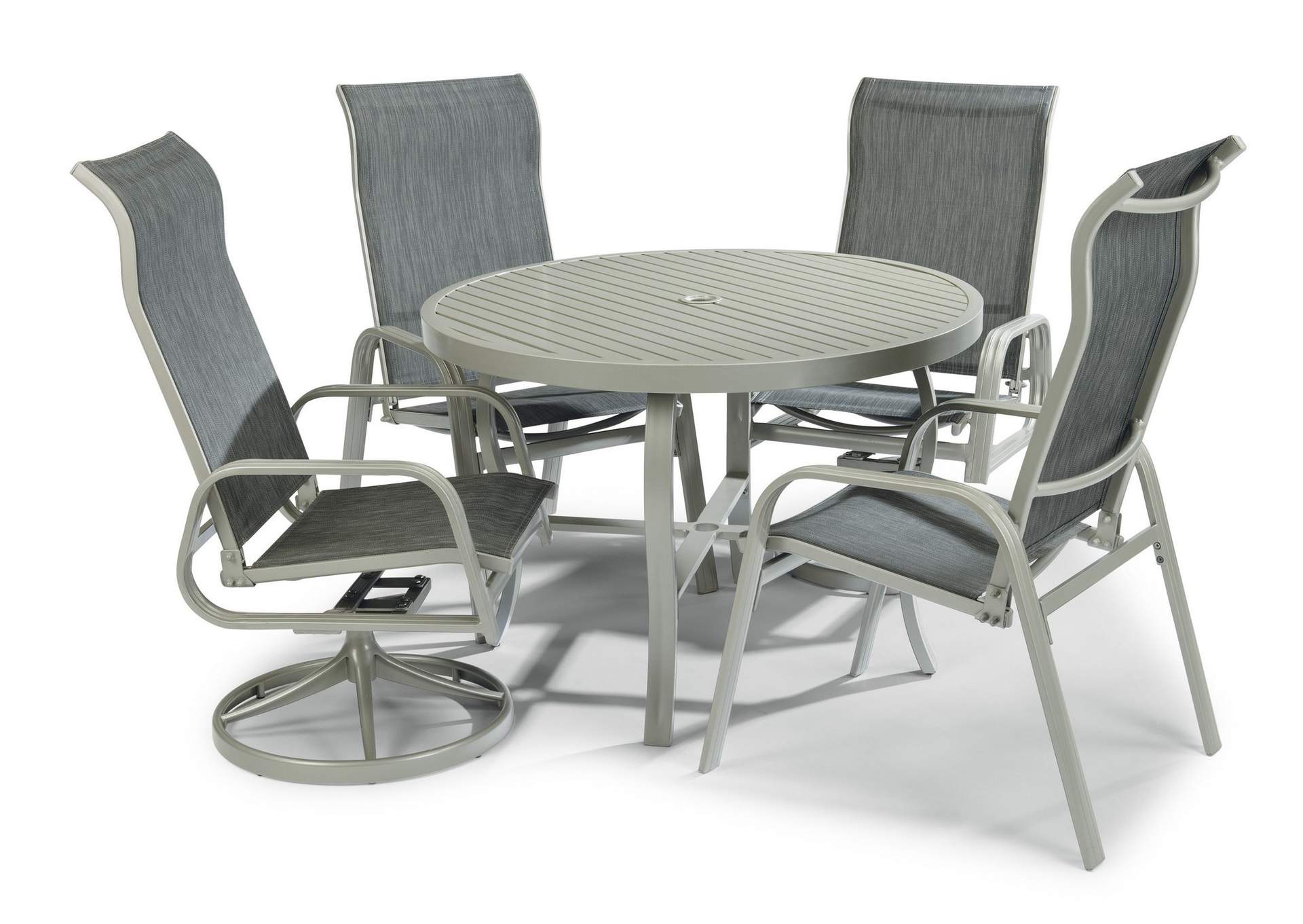 Captiva Gray 5 Piece Outdoor Dining Set,Homestyles