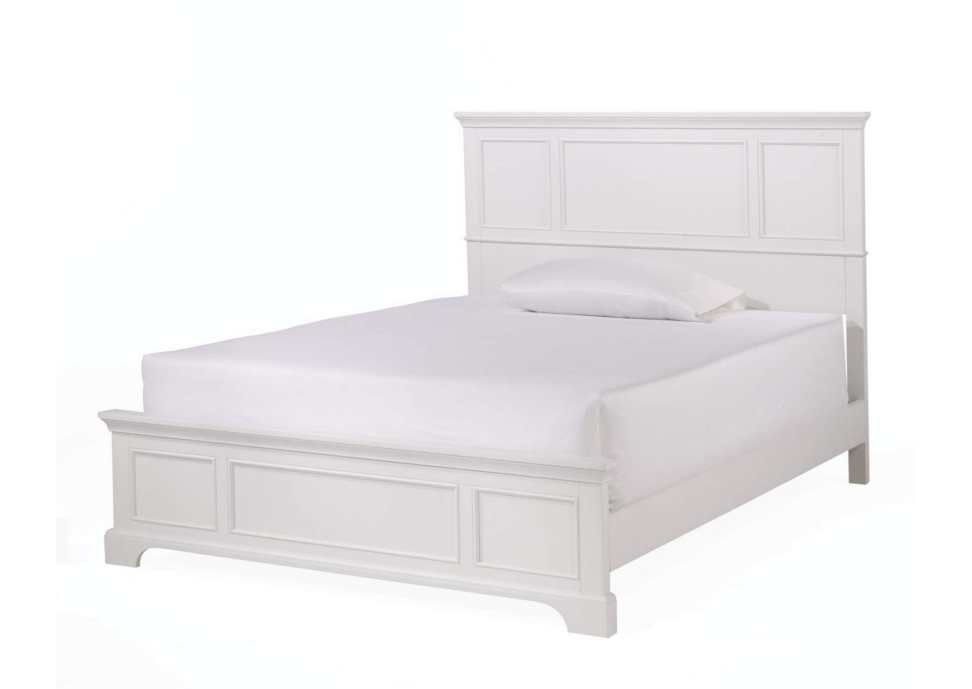 Century Off-White Queen Bed,Homestyles