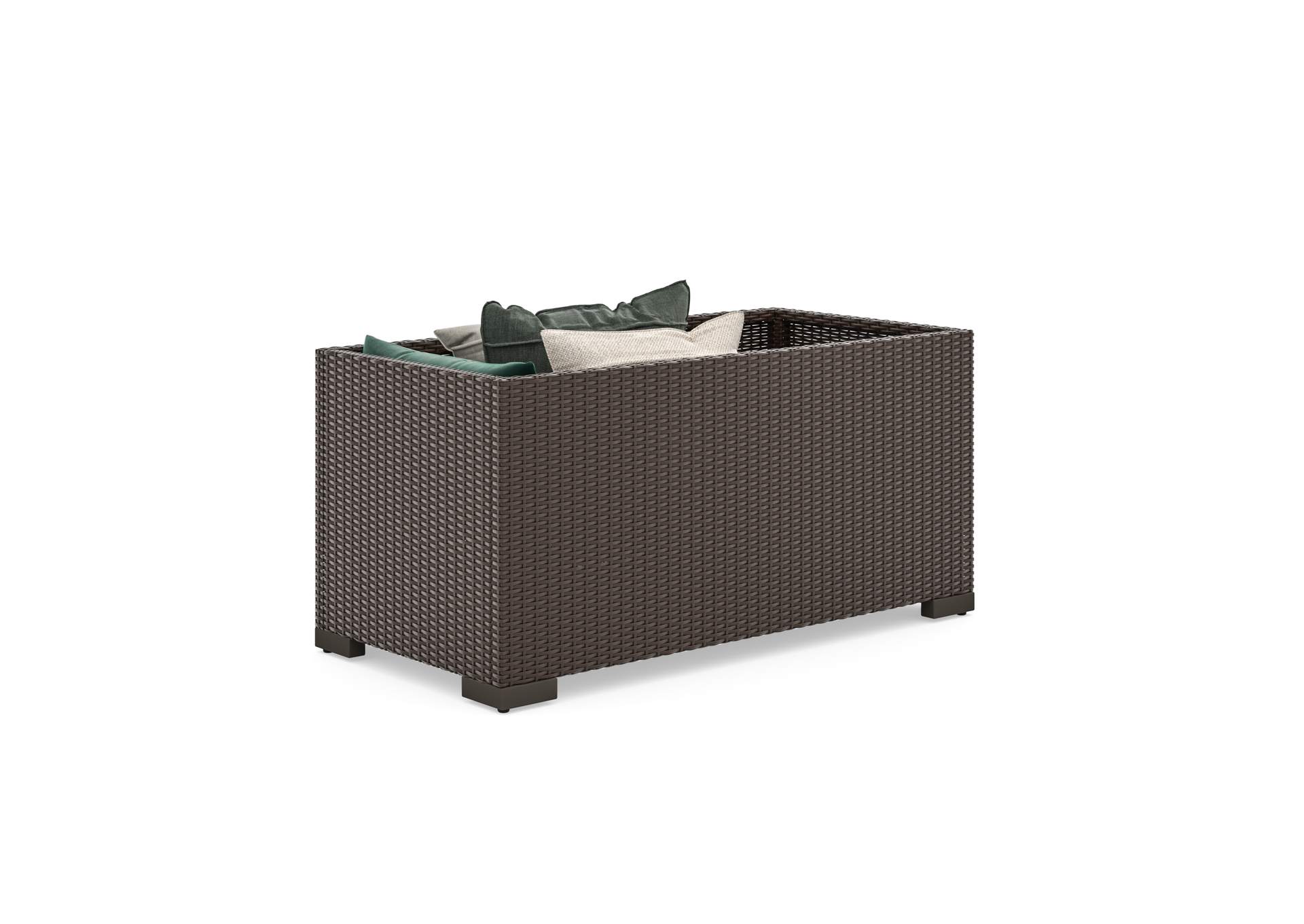 Palm Springs Outdoor Storage Table By Homestyles,Homestyles