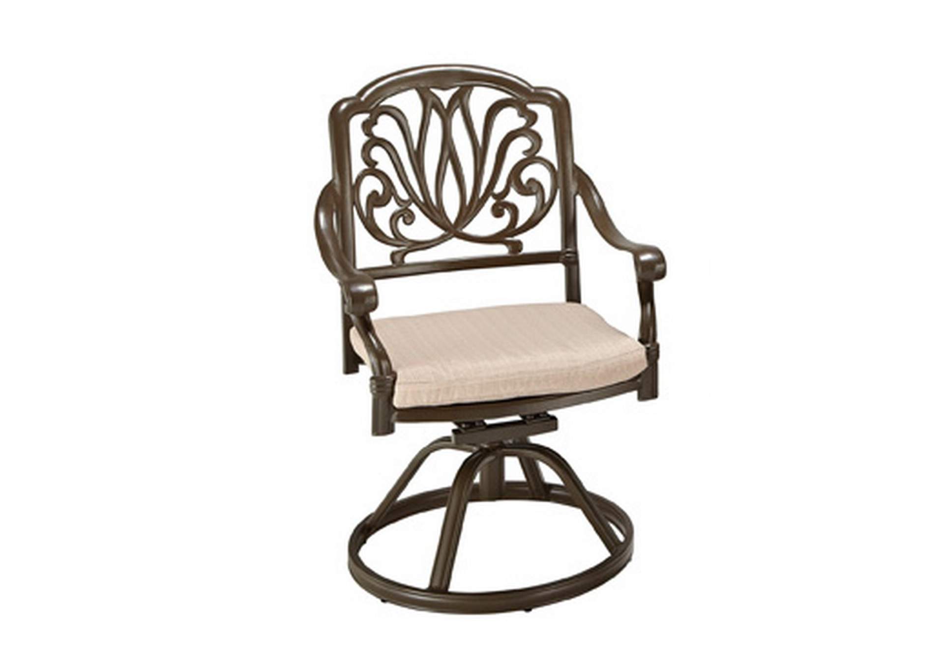 Capri Outdoor Swivel Rocking Chair By Homestyles,Homestyles