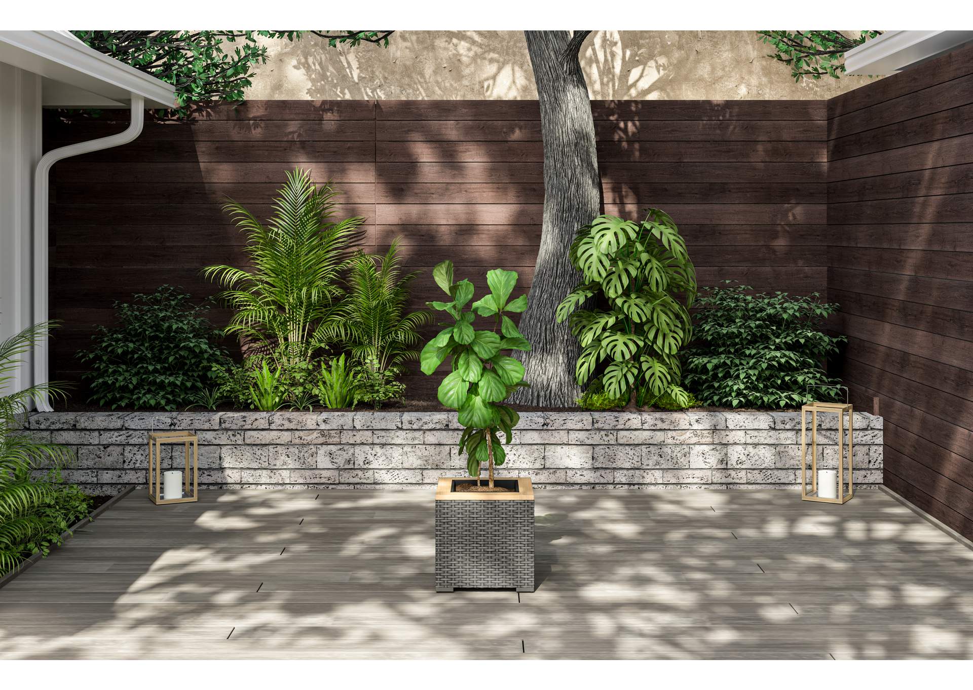 Boca Raton Outdoor Planter By Homestyles,Homestyles