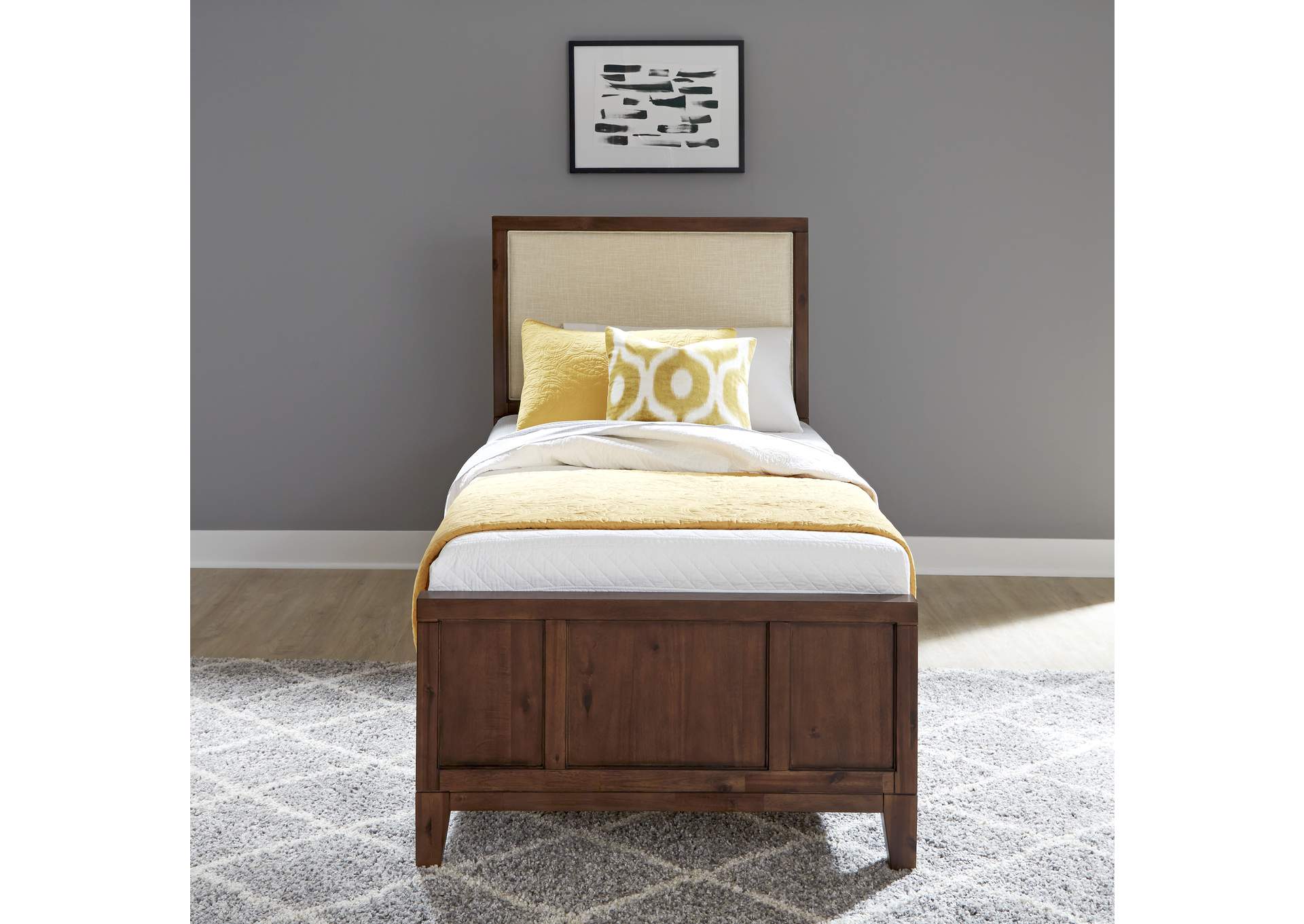 Bungalow Brown Twin Bed,Homestyles