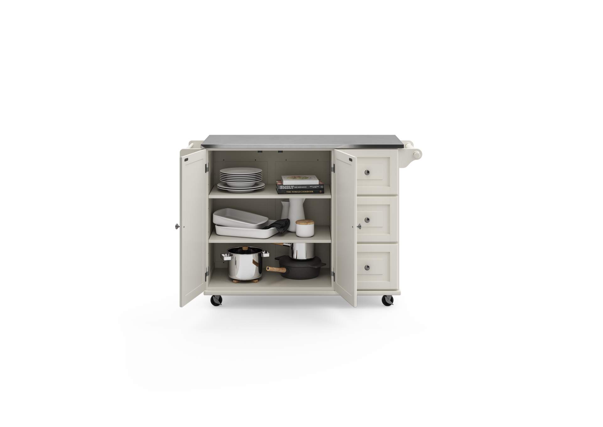 Dolly Madison Kitchen Cart By Homestyles,Homestyles