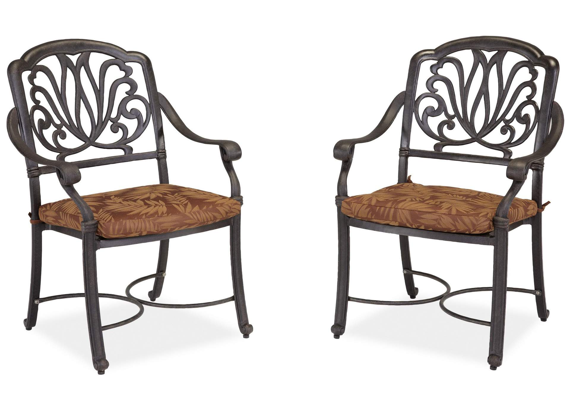 Capri Charcoal 5 Piece Outdoor Dining Set,Homestyles
