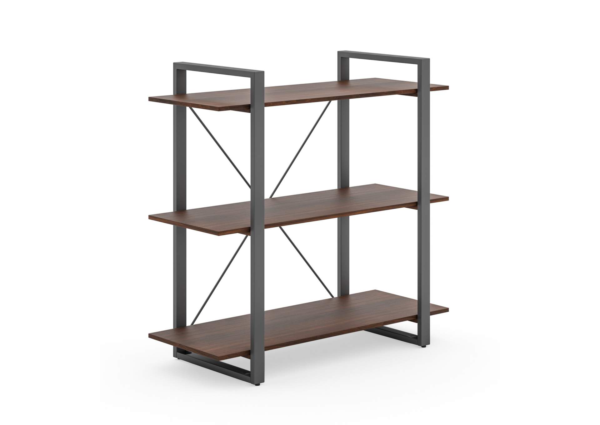 Merge Three-Shelf Bookcase By Homestyles,Homestyles