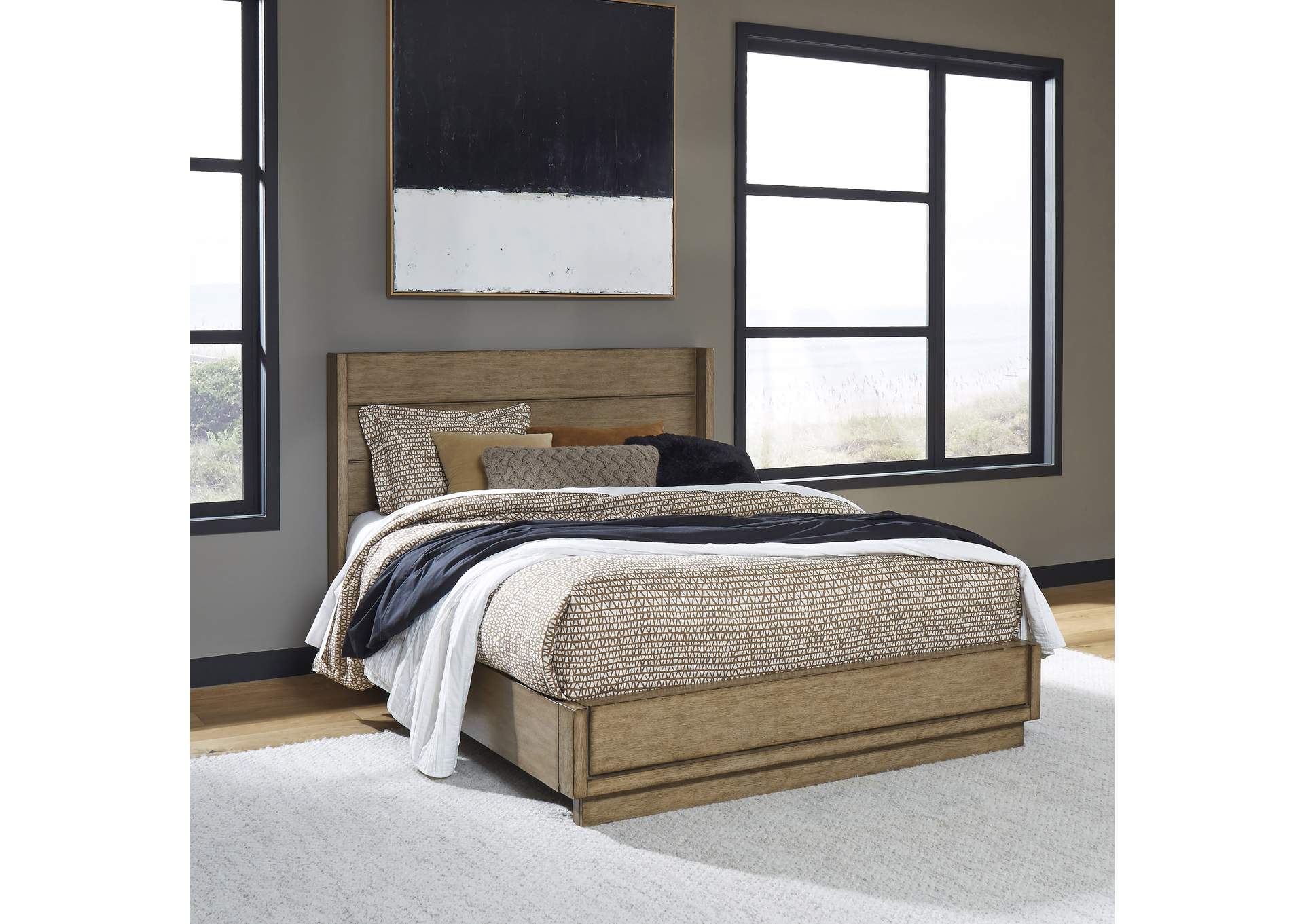 Montecito Brown Queen Bed,Homestyles