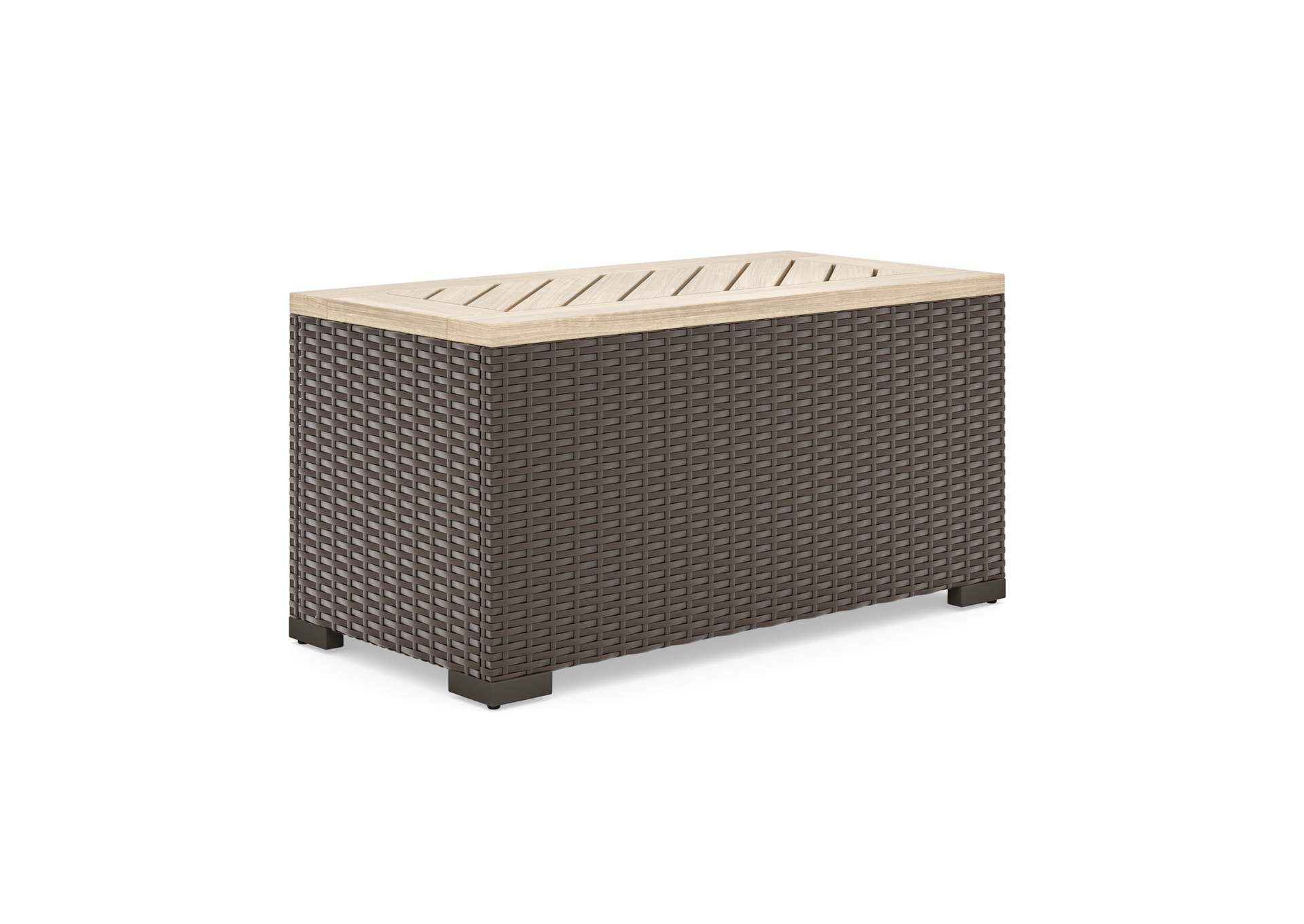 Palm Springs Outdoor Storage Table By Homestyles,Homestyles