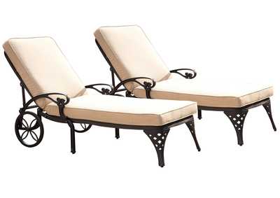 Image for Sanibel Black Outdoor Chaise Lounge
