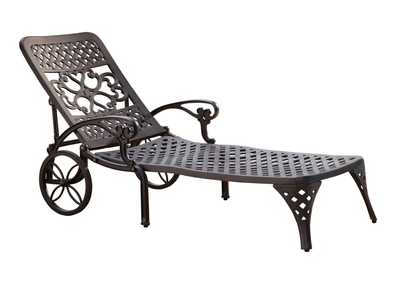 Image for Sanibel Outdoor Chaise Lounge By Homestyles