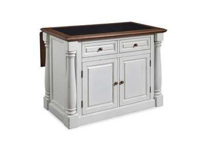 Image for Monarch Off-White Kitchen Island
