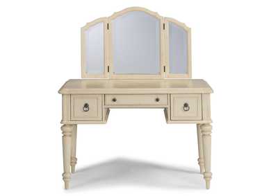 Image for Chambre Off-White Vanity with Mirror