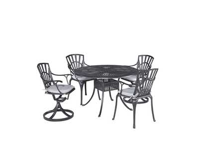 Image for Grenada Charcoal 5 Piece Outdoor Dining Set