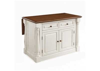 Image for Monarch Off-White Kitchen Island