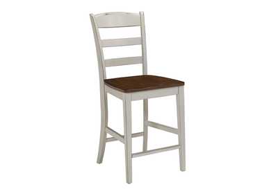 Image for Monarch Off-White Counter Stool
