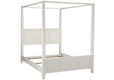 Image for Century Off-White Queen Canopy Bed