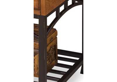 Image for Modern Craftsman End Table By Homestyles