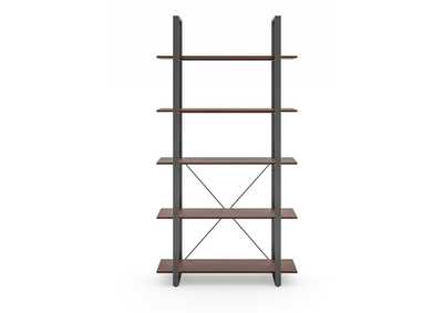 Merge Five-Shelf Bookcase By Homestyles